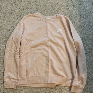 pink nike sweatshirt